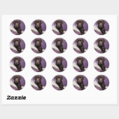 Chocolat Brown Labrador Retriever Sticker chien (Feuille)