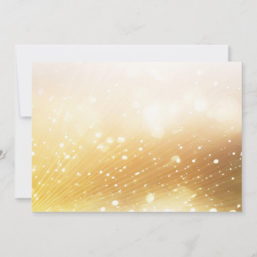 Chocolat Candy Fête Invitation (Dos)