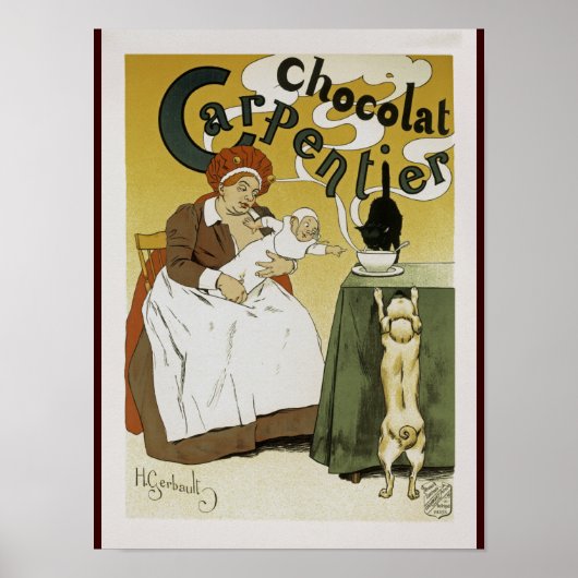 Chocolat Carpentier Poster (Voorkant)