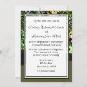 Chocolat Chasse Brown Invitations de mariage à la  (Dos)