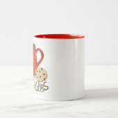 Chocolat chaud avec biscuits - Mug (Centre)