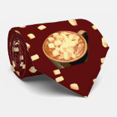 Chocolat chaud avec Cravate Marshmallows (Roulé)