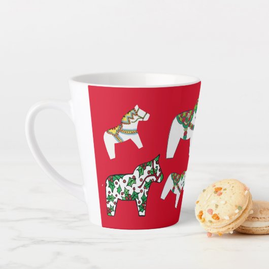 Chocolat chaud Dala Chevaux Mug (En situation)