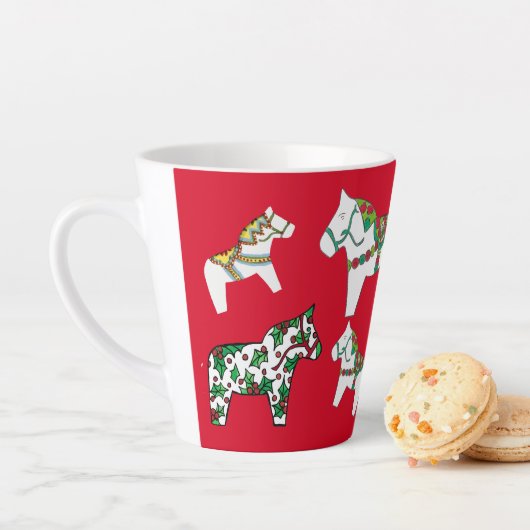 Chocolat chaud Dala Chevaux Mug (En situation)