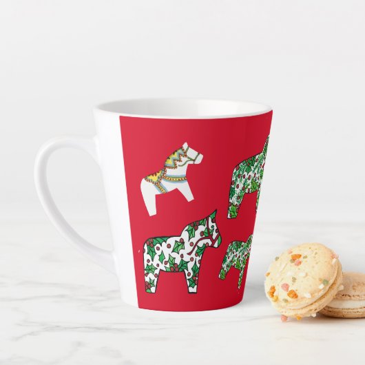 Chocolat chaud Dala Chevaux Mug (En situation)