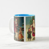 Chocolat chaud de tasse de Noël de Père Noël (Devant gauche)