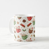 Chocolat Chaud Mignon Motif – Tasses Illustrées Fe (Devant gauche)