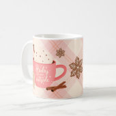 Chocolat Chaud Mug Hiver Bébé Il Fait Froid Dehors (Devant gauche)