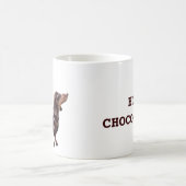 CHOCOLAT CHAUD ? tasse de café de teckel (Centre)
