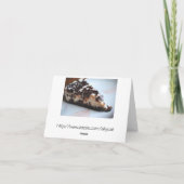 Chocolat Chip Cheese Cake Bonne carte d'anniversai (Dos)