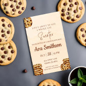 Chocolat Chip Cookie Douche Invitation