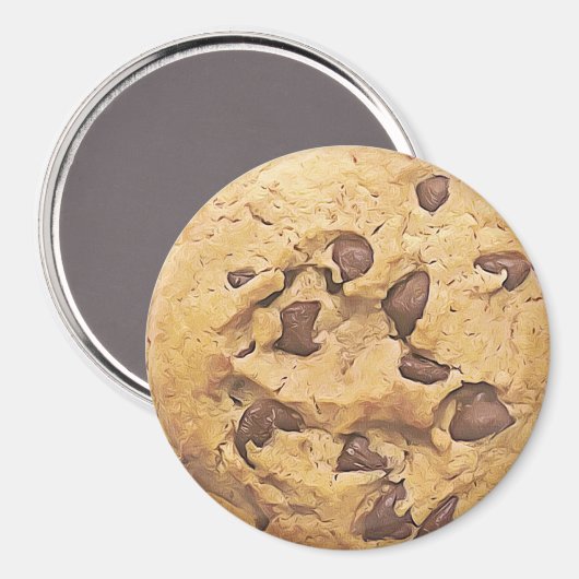 Chocolat Chip Cookie Magnet (Recto/Verso)