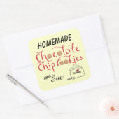 Chocolat Chip Cookie Stickers Cadeaux (Enveloppe)