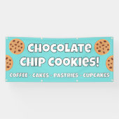 Chocolat Chip Cookies Bannière Bannière (Horizontal)
