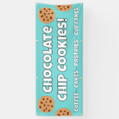 Chocolat Chip Cookies Bannière Bannière (Vertical)