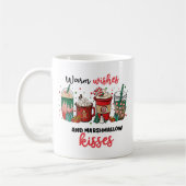 Chocolat Chocolat de Noël rétro Mug (Gauche)