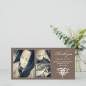 CHOCOLAT COLLAGE FORMEL | CARTE DE REMERCIEMENTS m (Debout devant)