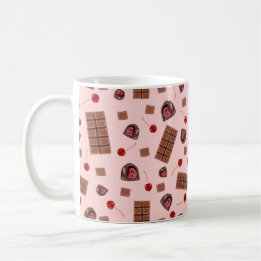 Chocolat Couvert Cerises Café Mug