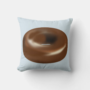 CHOCOLAT DONUT Drôle Coussins