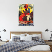 Chocolat du Sport posterEuropa Canvas Afdruk (Insitu (Slaapkamer))