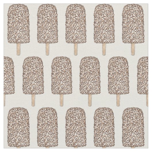 Chocolat Eclair glace crème Pop Popsicles tissu (Fermer)