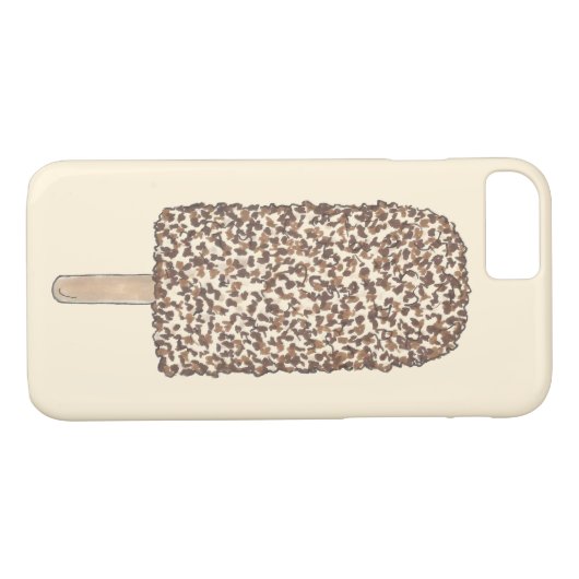 Chocolat Eclair Popsicle Coque Smartphone (Dos (Horizontal))