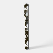 Chocolat Fleur de Lis avec monogramme (Côté gauche)