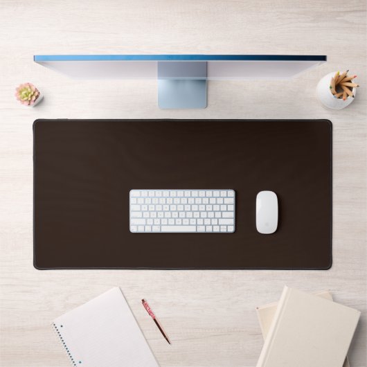 Chocolat foncé, Brown solide, Brown foncé (Bureau 1)