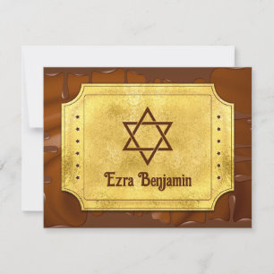Chocolat Golden Ticket Bar Bat mitzvah Merci
