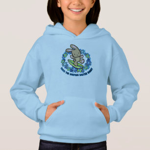 Chocolat Hawaiian Surfing Easter Bunny Cartoon Tu