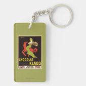 Chocolat Klaus Advertisement Poster Sleutelhanger (achterkant)