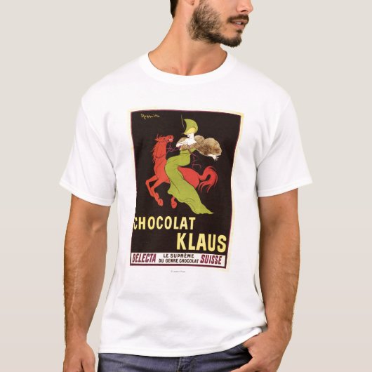 Chocolat Klaus Advertisement Poster T-shirt (Voorkant)