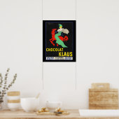 Chocolat Klaus,  reclame, Poster (Keuken)