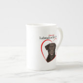 Chocolat Lab Love Mug (Devant droit)