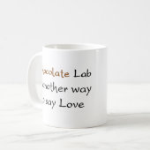 chocolat laboratoire mode tasse à café (Devant gauche)