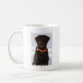 Chocolat Labrador Mug (Gauche)