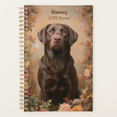 Chocolat Labrador Retriever Portrait personnel (Devant)