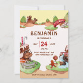 Chocolat Land Invitation Anniversaire (Devant)