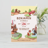 Chocolat Land Invitation Anniversaire (Debout devant)