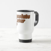 Chocolat Lover tasse - choisir style et couleur (Devant droit)