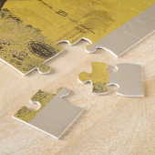 Chocolat menier meisje muur schrijven legpuzzel (Zijkant)