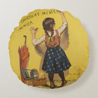 Chocolat menier meisje muur schrijven
