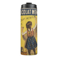 Chocolat menier meisje muur schrijven