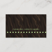 Chocolat mignon de menthe de petit gâteau de carte (Dos)