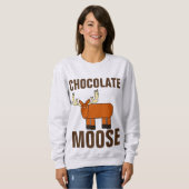 CHOCOLAT MOOSE FUNNY T-Shirts (Devant entier)