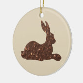 Chocolat, Ornement de lapin de Pâques (Gauche)