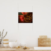 CHOCOLAT PERSIAN CAT POSTER (Cuisine)