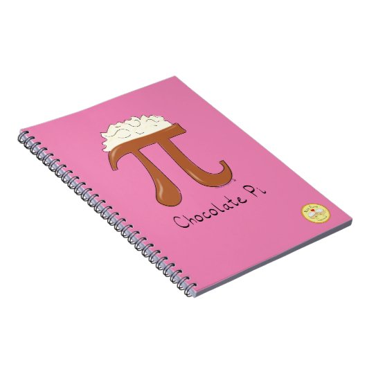 Chocolat Pi Cute Math Pi Carnet jour (Côté Droit)