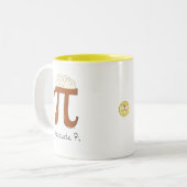 Chocolat Pi Cute Math Pi Day Café Mug (Devant gauche)