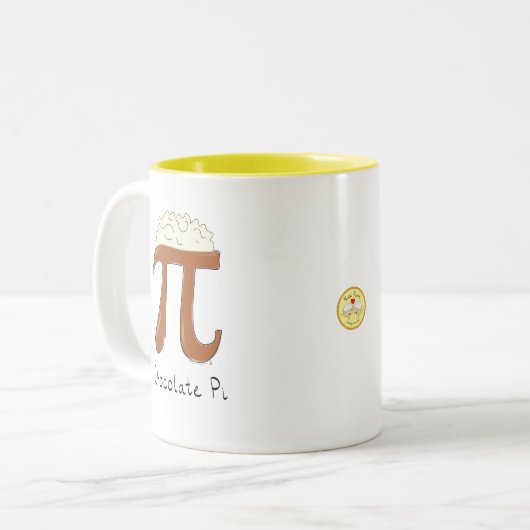 Chocolat Pi Cute Math Pi Day Café Mug (Devant gauche)